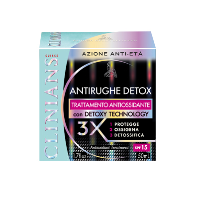 Clinians Antirughe Detox Arkrém 50ml (8003510029082)