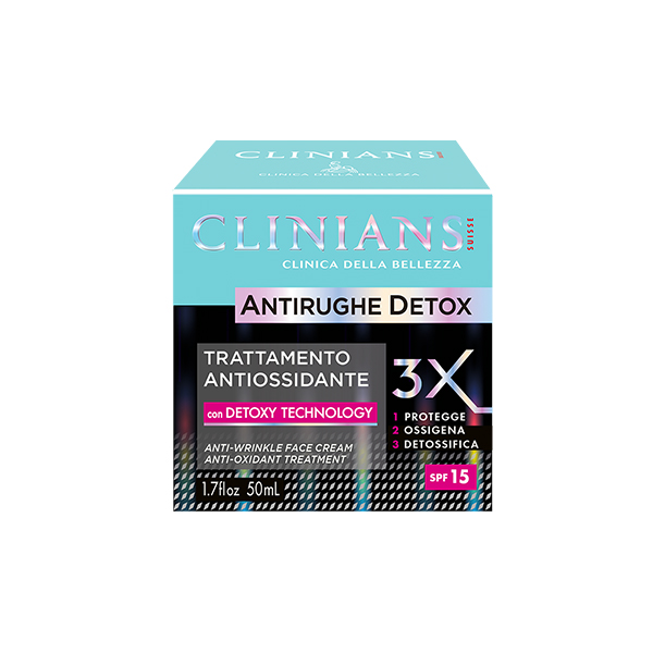 Clinians Antirughe Detox Ránctalanító Antioxidáns Arckrém