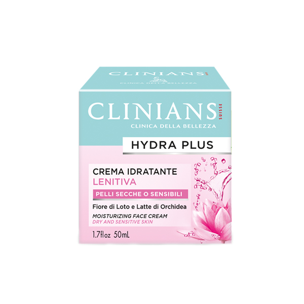 Clinians Hydra Plus Lenitiva Arckrém Száraz Érzékeny Bőrre 50ml (8003510024667)