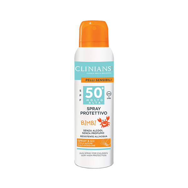Clinians Pelli Sensibli Napvédő Spray Gyerekeknek Érzékeny Bőrre SPF50